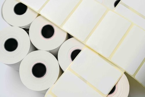 Blank labels and stickers